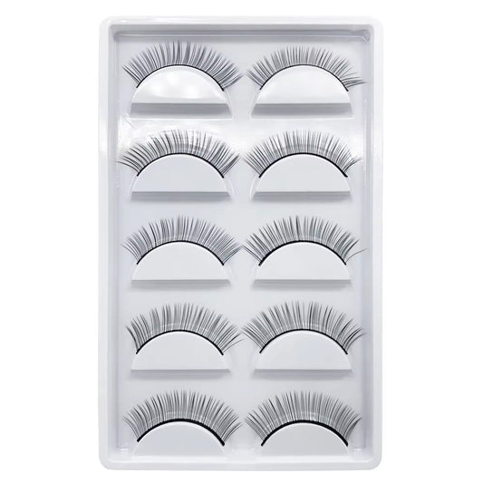 Training Lashes For Training Head - 5 Pairs