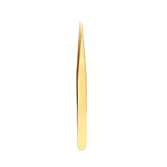 Straight Light Gold Tweezer - GS11