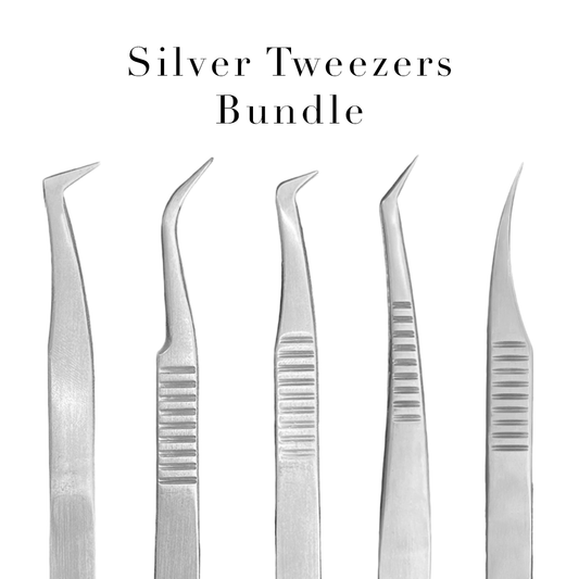 Silver Tweezers Bundle