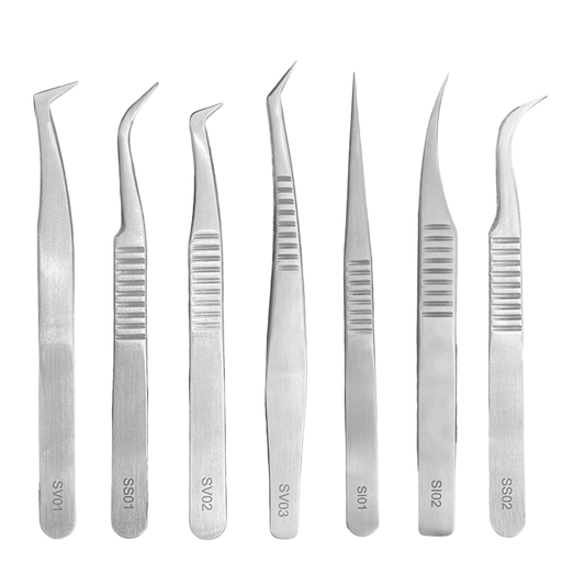 Silver Tweezers Bundle