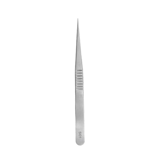 Straight Silver Tweezer - SI01