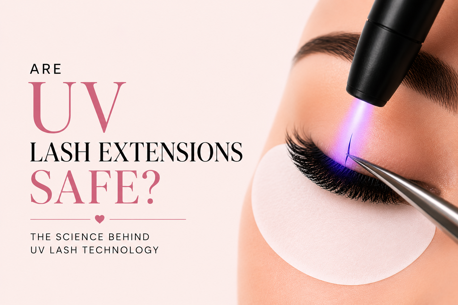 Are UV Lash Extensions Safe?