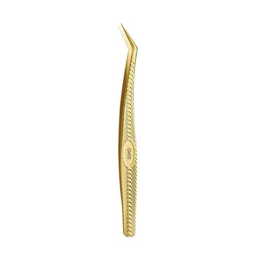 120 Degree Gold Tweezer - GV03