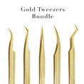 Load image into Gallery viewer, Gold Tweezers Bundle
